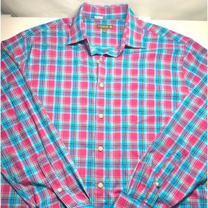 Peter Millar Long Sleeve Multicolored Large Nylon/Spandex Shirt